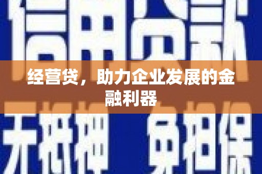 兴平经营贷，助力企业发展的金融利器