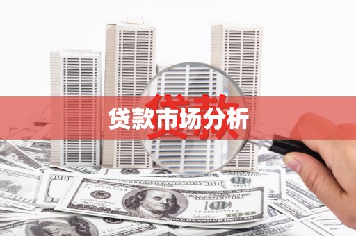 务川贷款市场分析