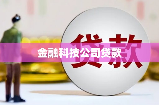索县金融科技公司贷款