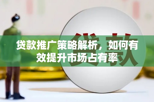 田尾贷款推广策略解析，如何有效提升市场占有率
