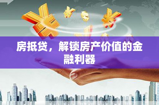 云龙房抵贷，解锁房产价值的金融利器