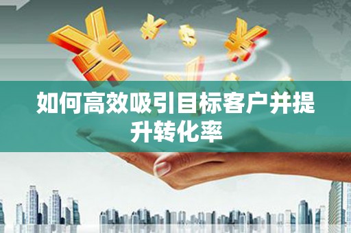 隆子如何高效吸引目标客户并提升转化率