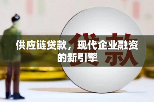 绥滨供应链贷款，现代企业融资的新引擎