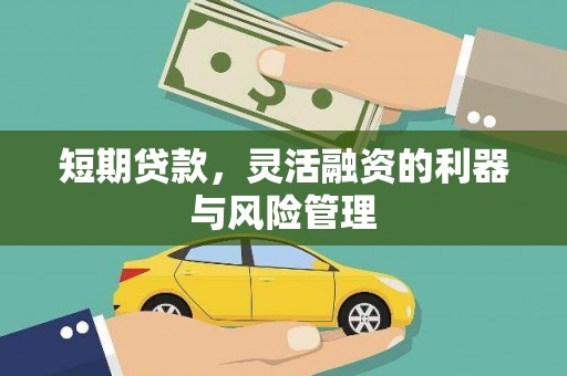 苗栗短期贷款，灵活融资的利器与风险管理