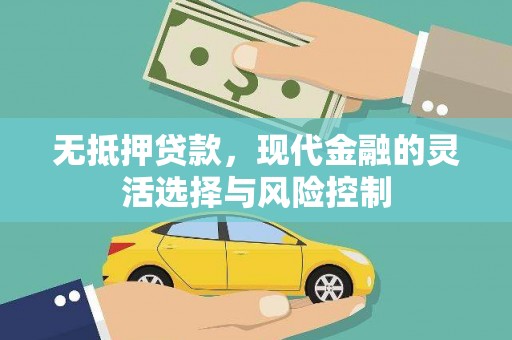 北投无抵押贷款，现代金融的灵活选择与风险控制