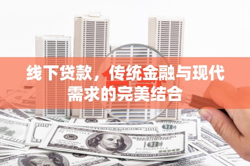 浪卡子线下贷款，传统金融与现代需求的完美结合