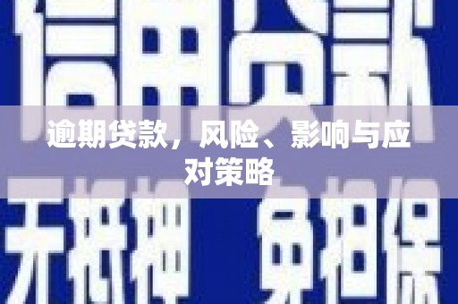 内乡逾期贷款，风险、影响与应对策略