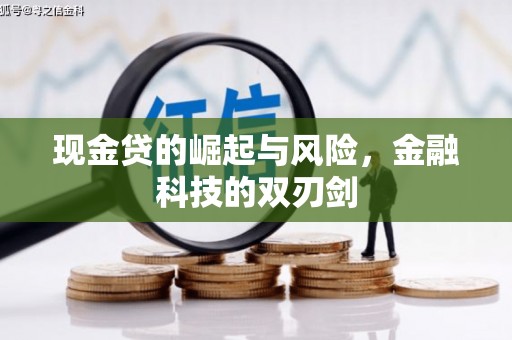 昌邑现金贷的崛起与风险，金融科技的双刃剑