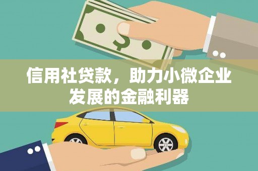 鄱阳信用社贷款，助力小微企业发展的金融利器