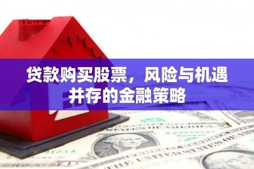 裕民贷款购买股票，风险与机遇并存的金融策略