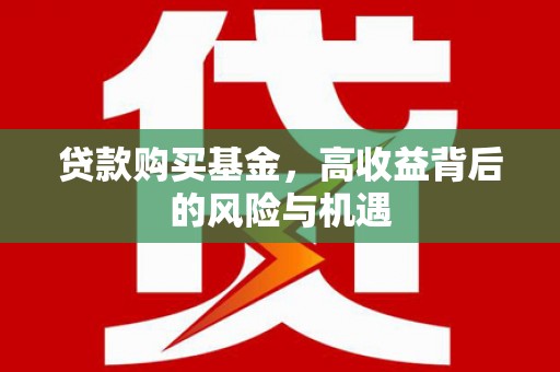 宁明贷款购买基金，高收益背后的风险与机遇